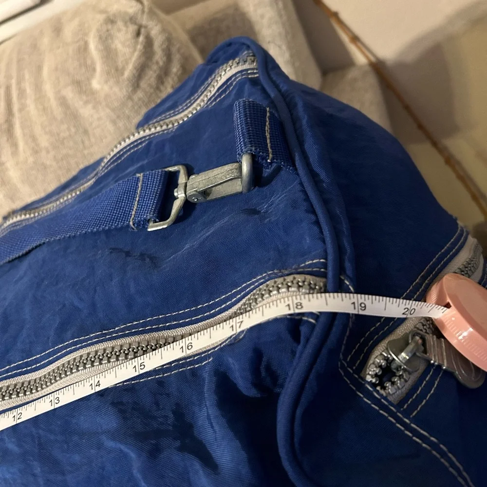 Vintage Nylon Pepsi Blue Duffel Bag Large